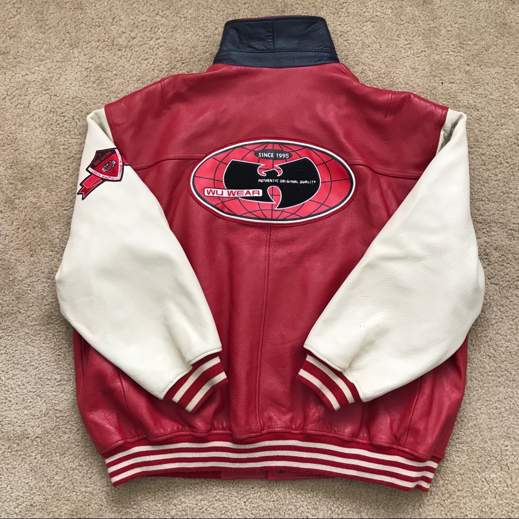 Special！激レア！vintage 90s wu wear レザージャケット Special！激レア！vintage 90s wu wear レザージャケット